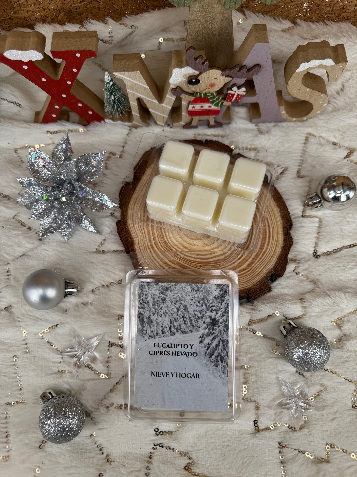 Wax Melts en tableta EUCALIPTO Y CIPRÉS NEVADO