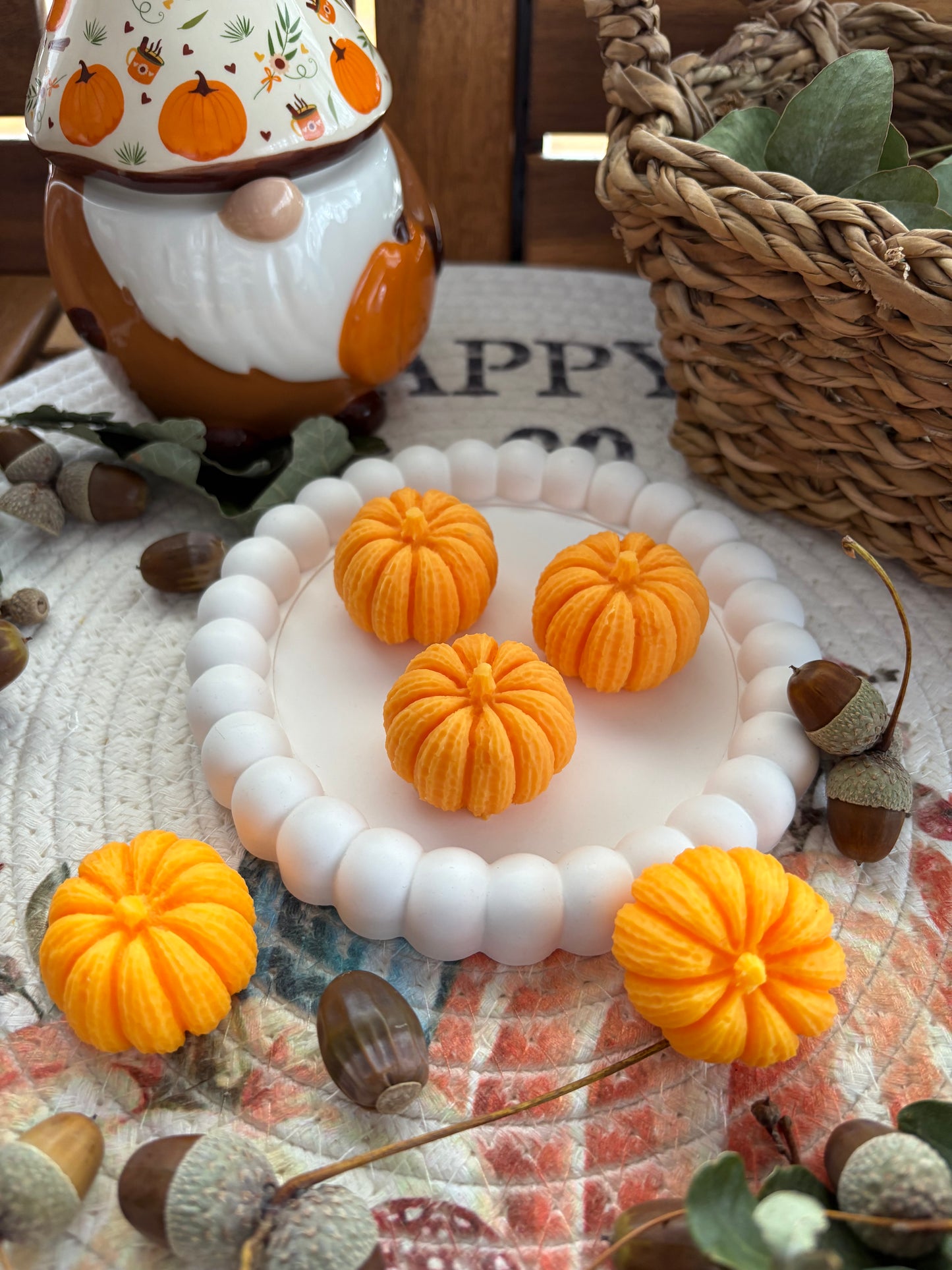 Wax Melts Calabaza 3D