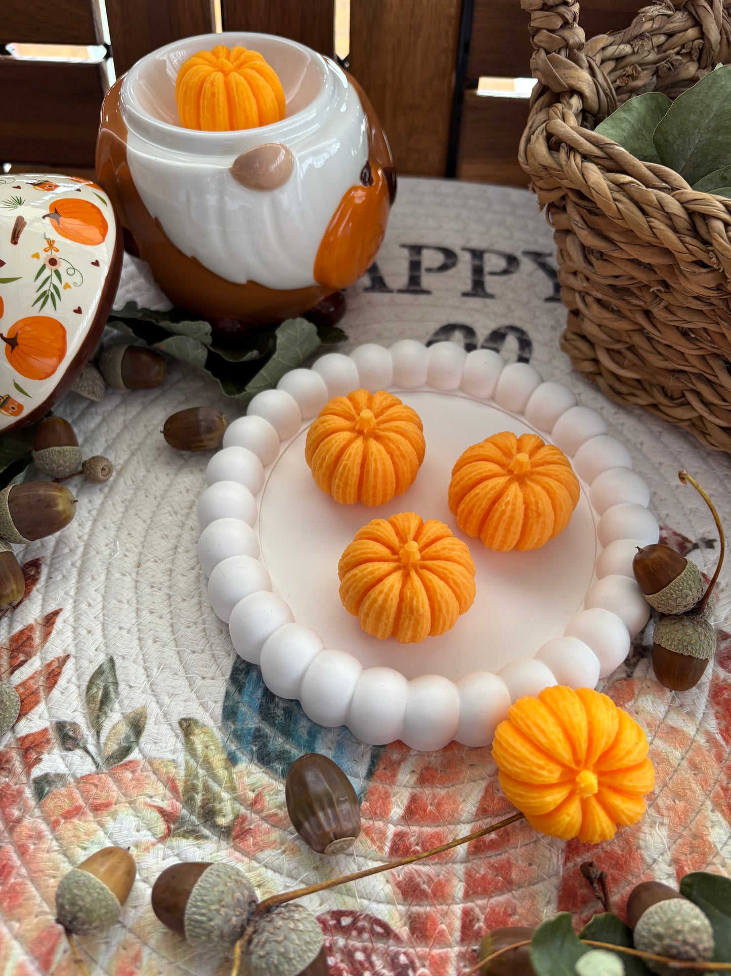 Wax Melts Calabaza 3D