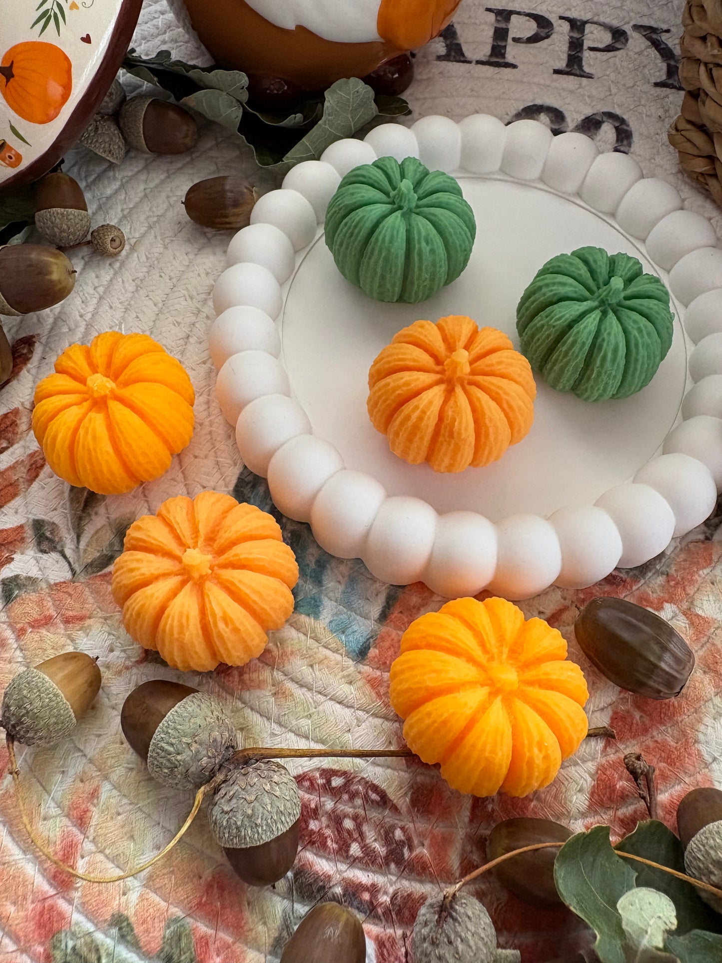 Wax Melts Calabaza 3D