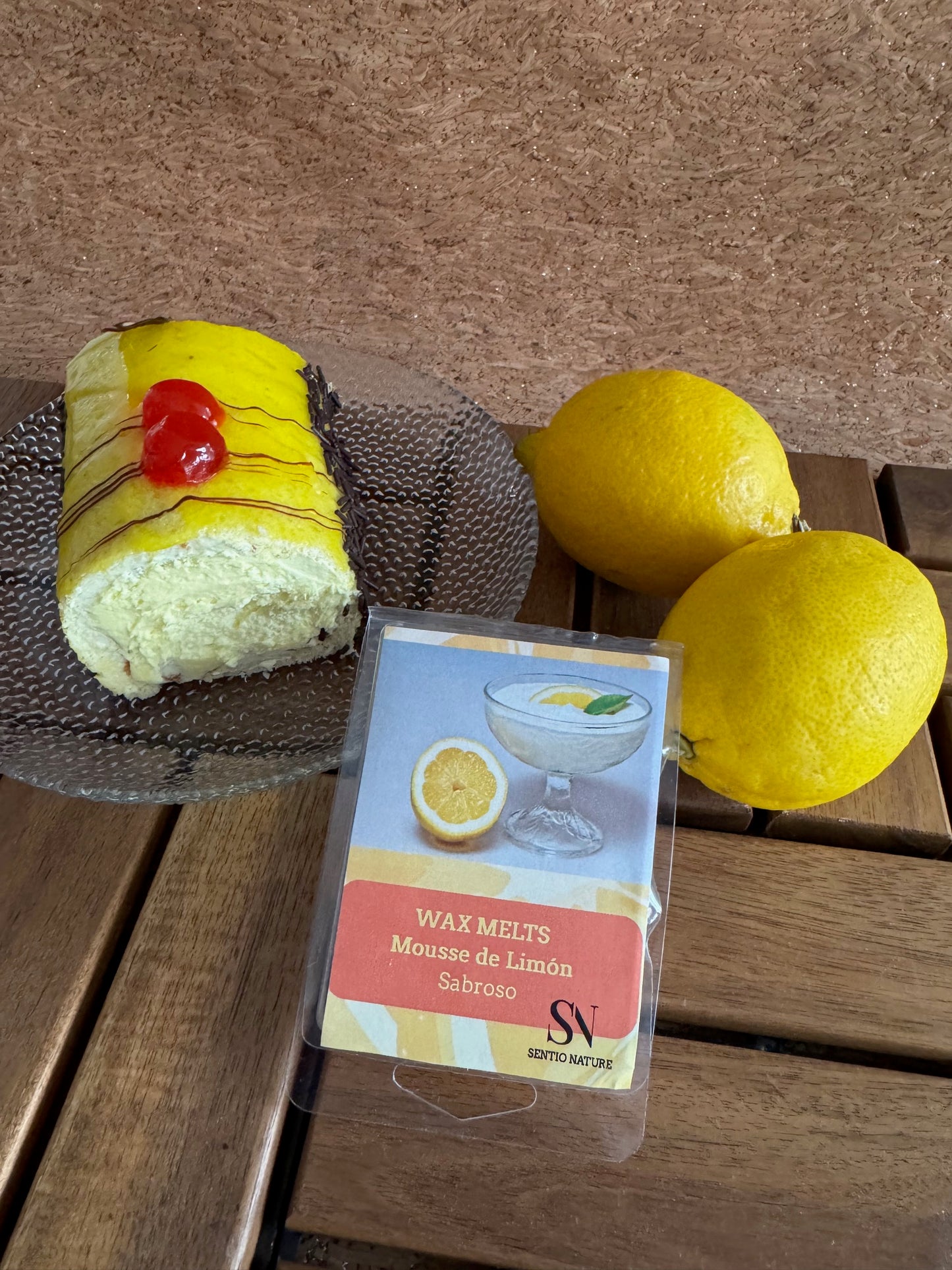 Wax Melts Mousse de Limón