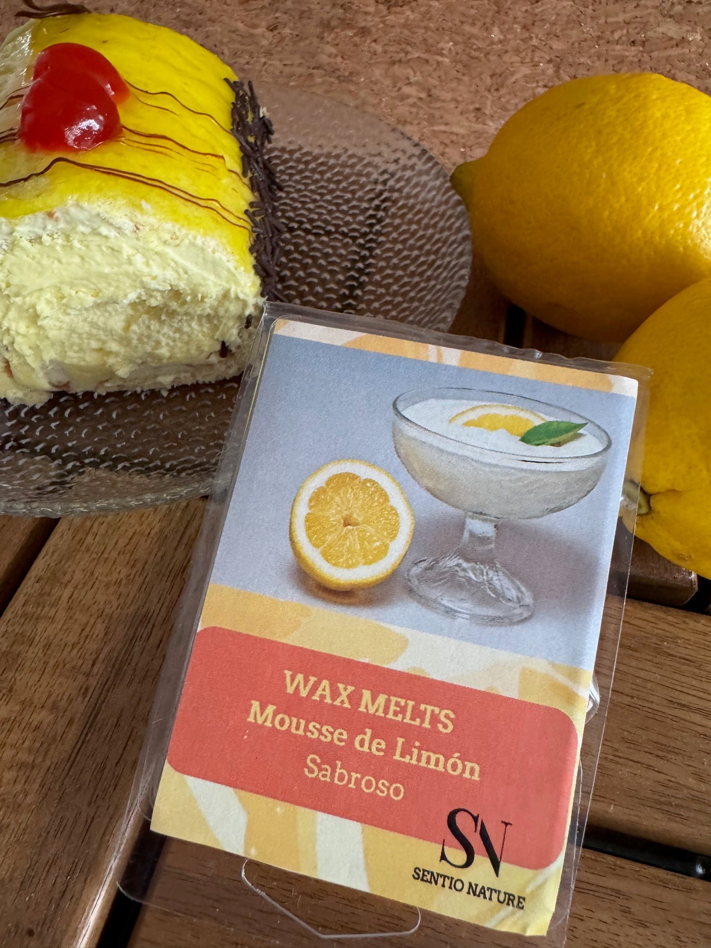 Wax Melts Mousse de Limón