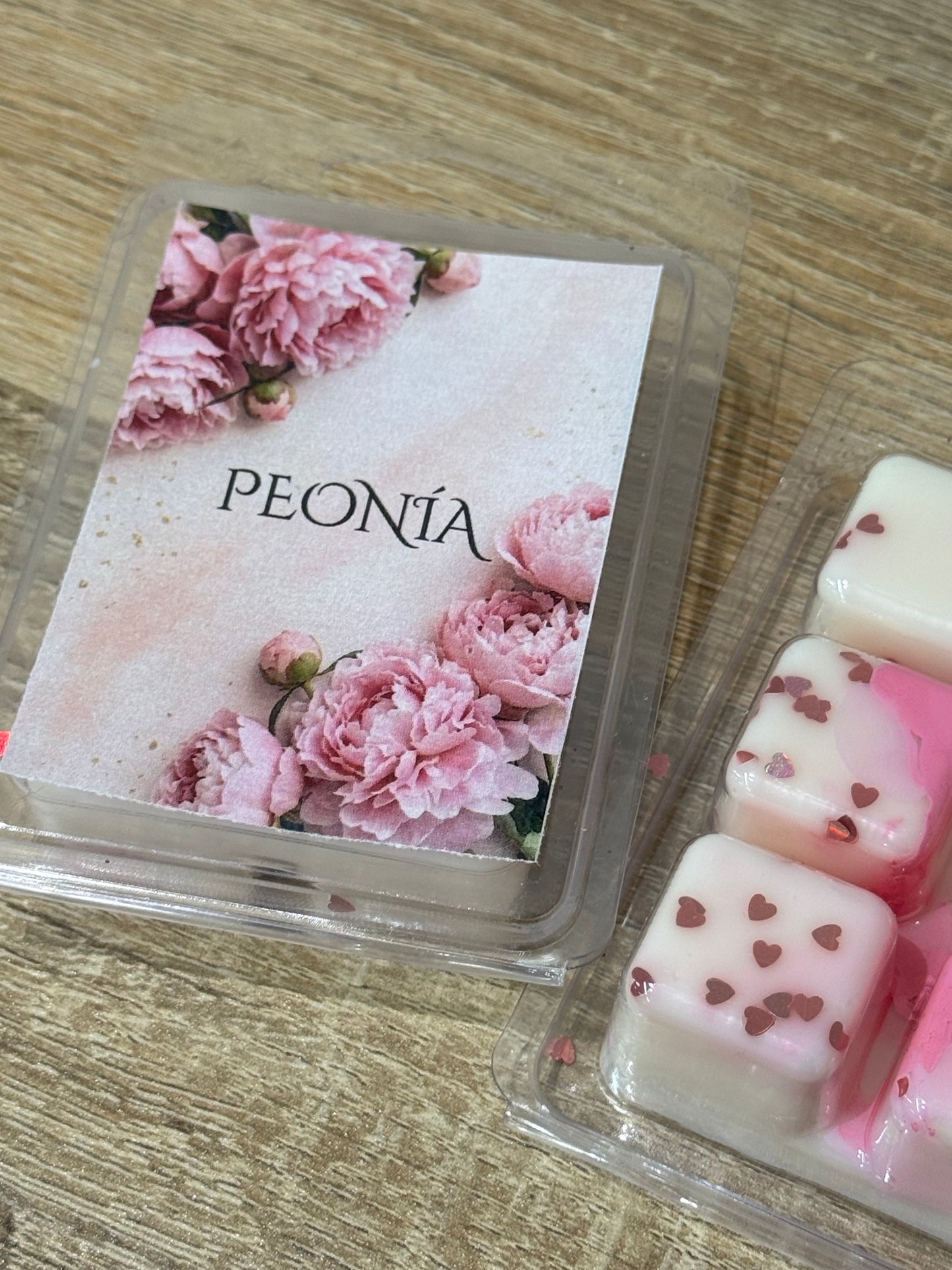 Wax Melts en tableta PEONÍAS