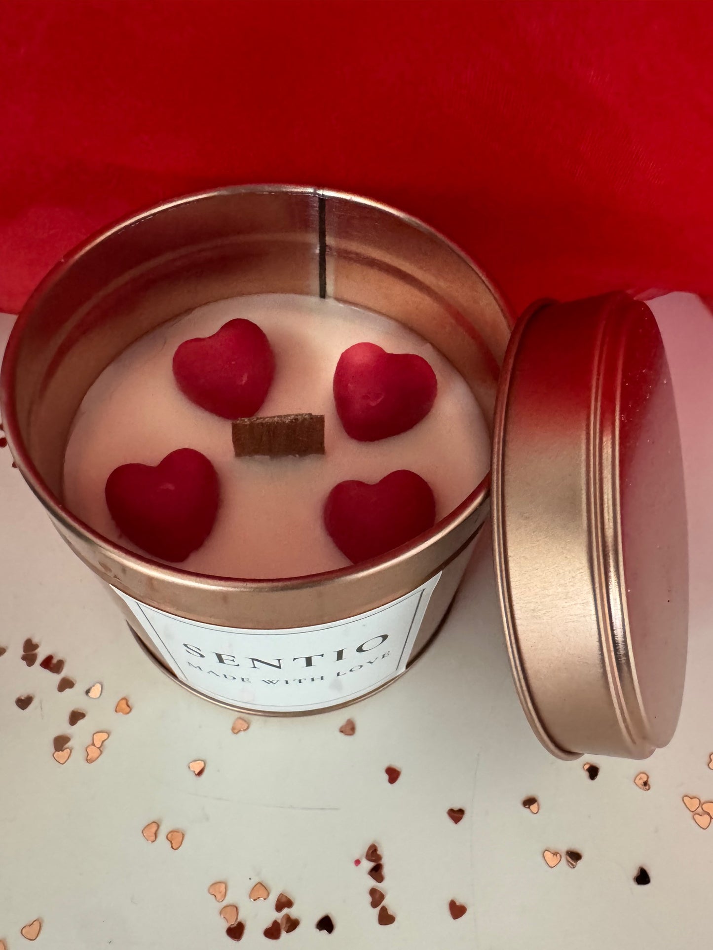 Besos de Piruleta - Col. San Valentin en bote metálico