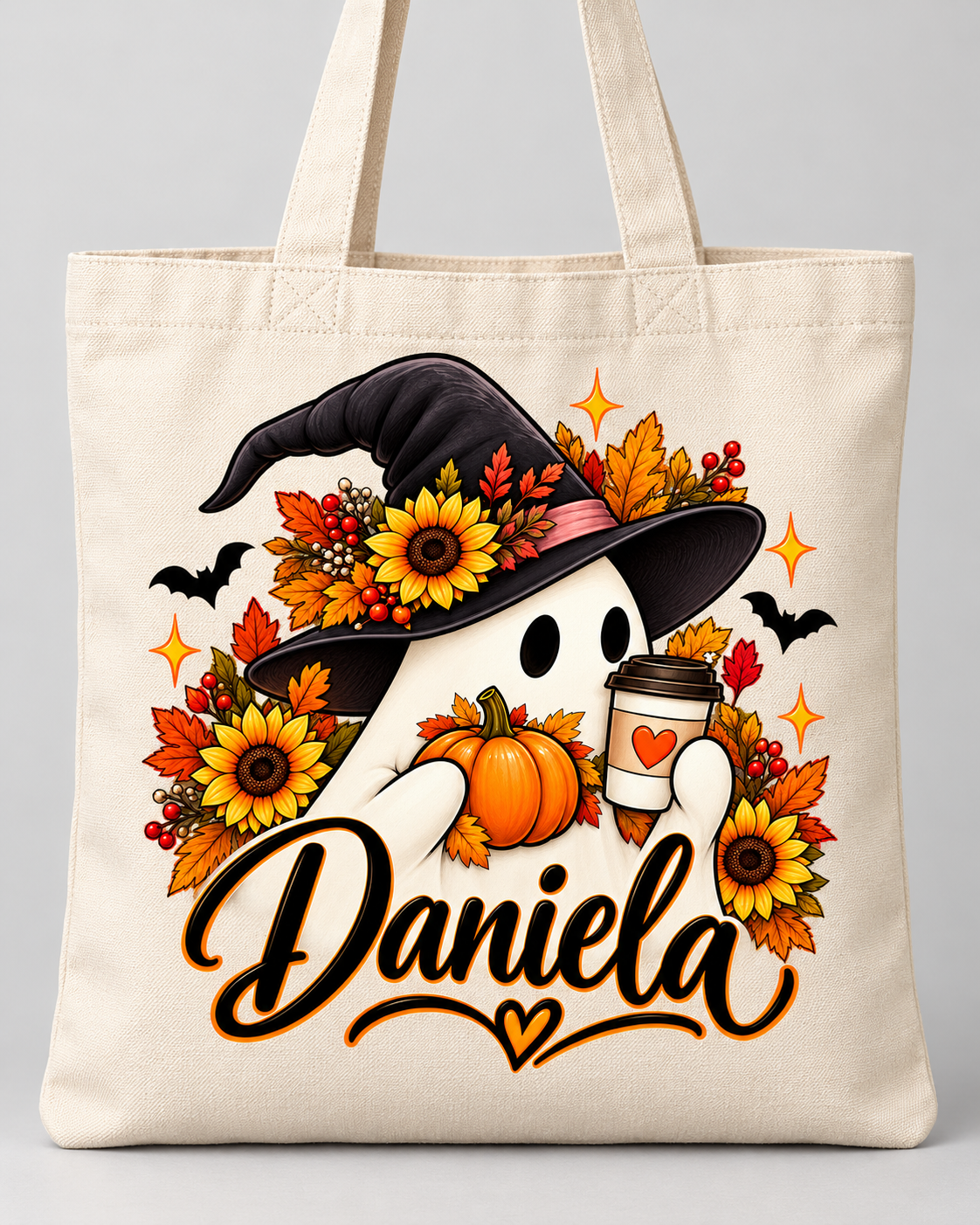Tote Bag Boo & Cozy 🍂