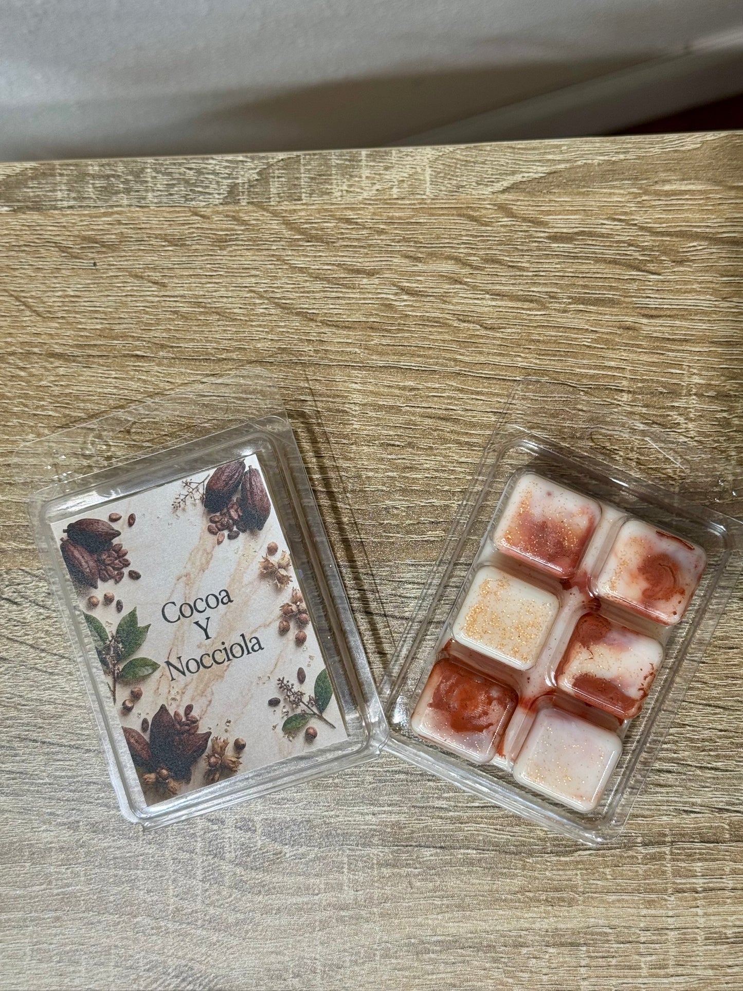 Wax Melts en tableta CHOCO-AVELLANA