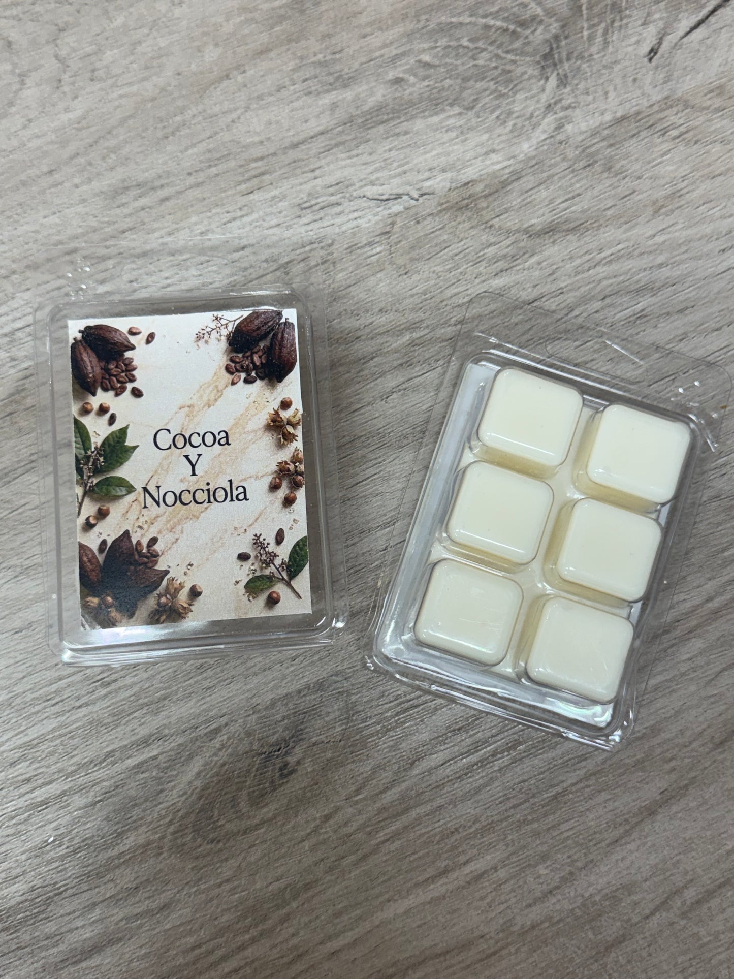 Wax Melts en tableta CHOCO-AVELLANA