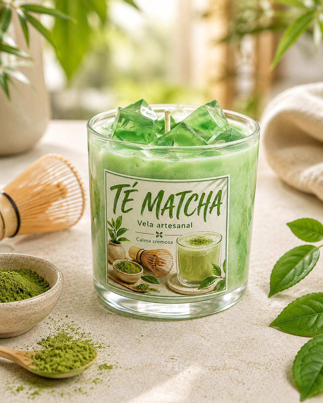VELA TÉ MATCHA 🍵