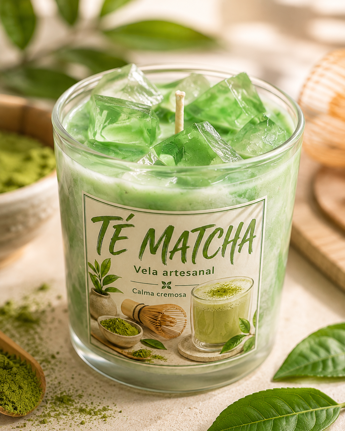 VELA TÉ MATCHA 🍵