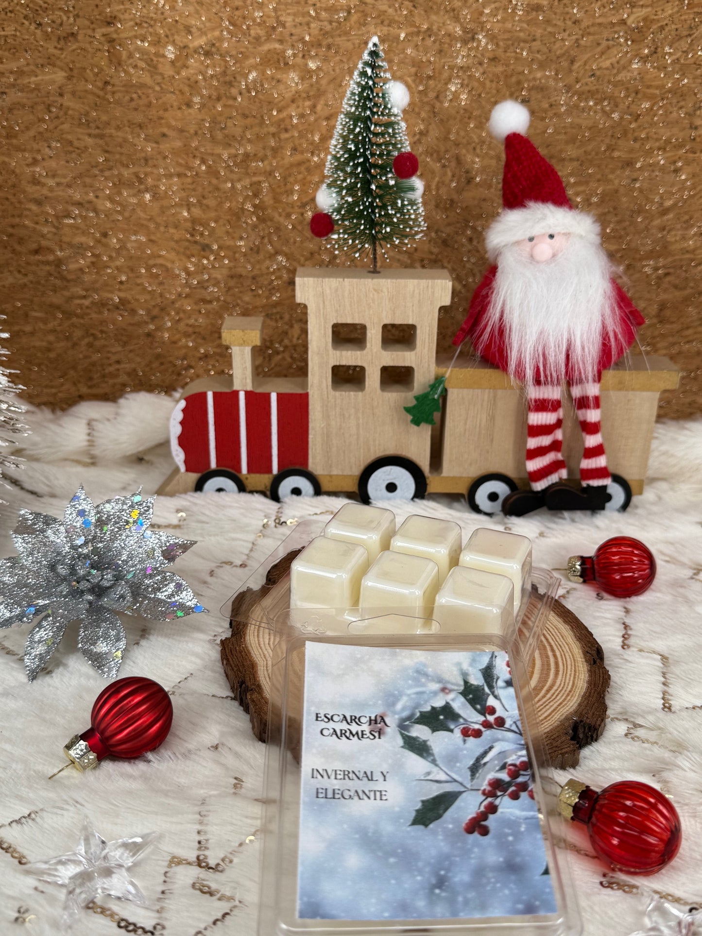 Wax Melts en tableta ESCARCHA CARMESÍ