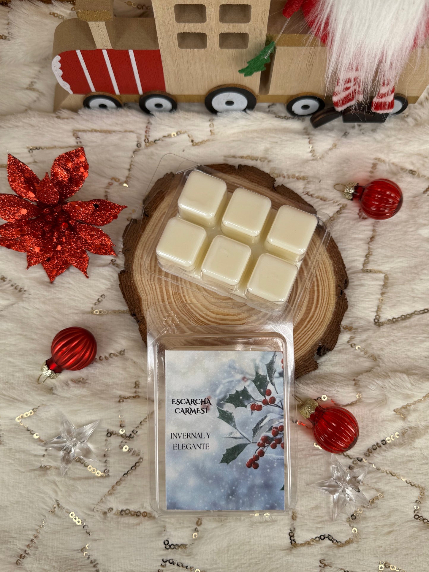 Wax Melts en tableta ESCARCHA CARMESÍ