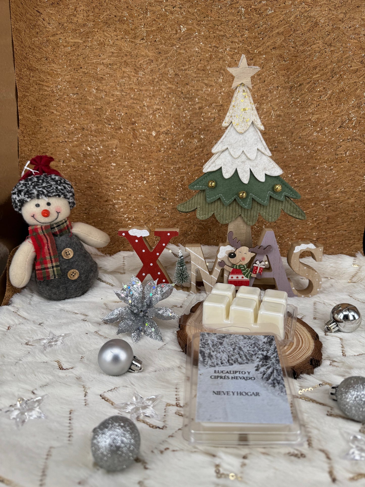 Wax Melts en tableta EUCALIPTO Y CIPRÉS NEVADO