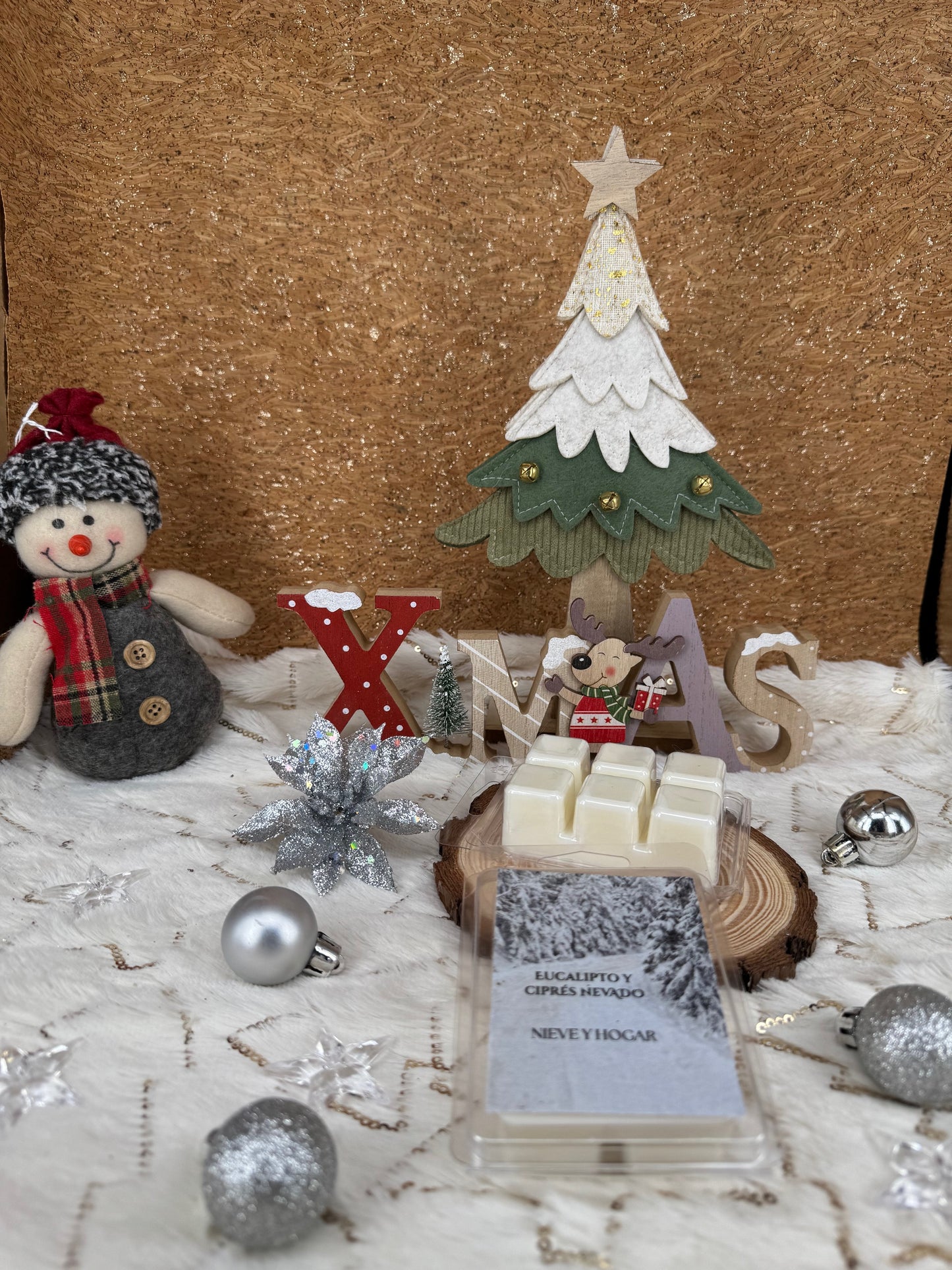 Wax Melts en tableta EUCALIPTO Y CIPRÉS NEVADO