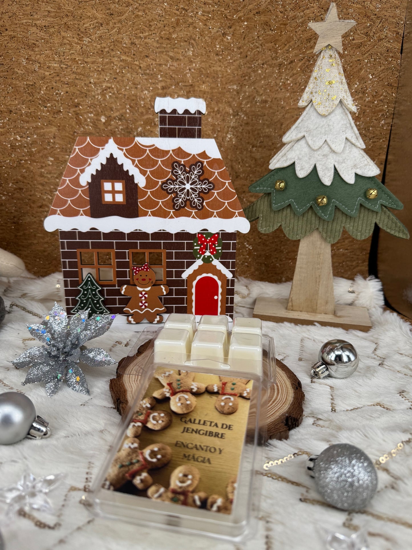 Wax Melts en tableta GALLETA DE JENGIBRE