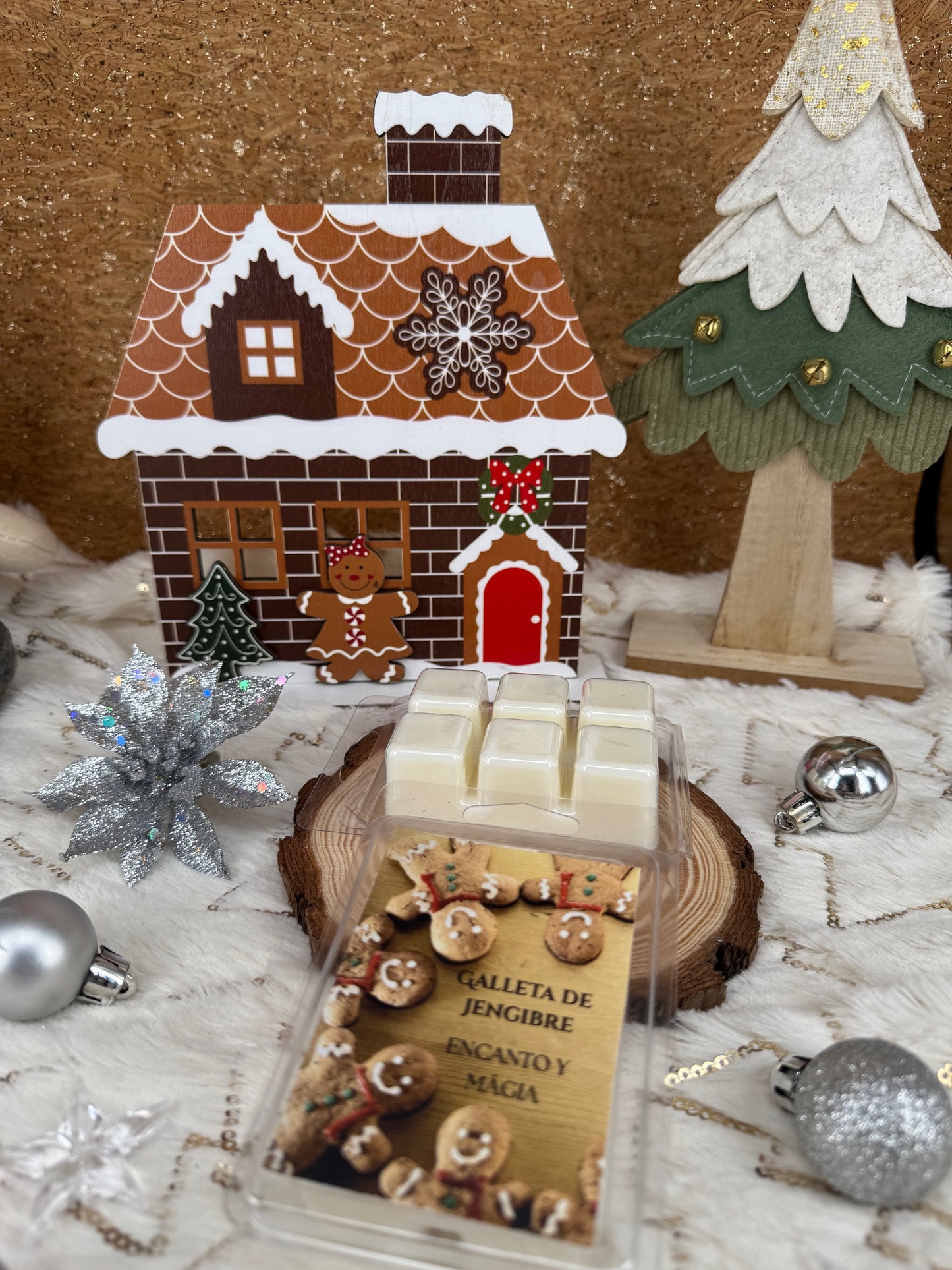 Wax Melts en tableta GALLETA DE JENGIBRE