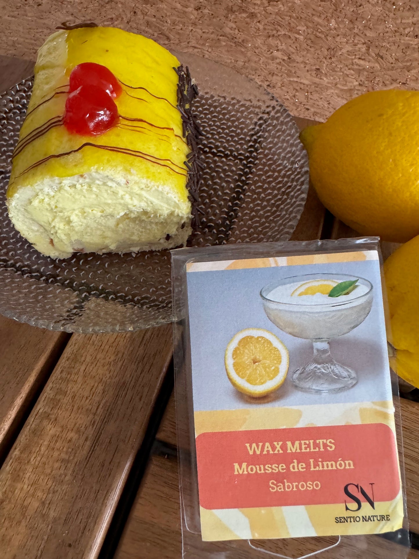 Wax Melts Mousse de Limón