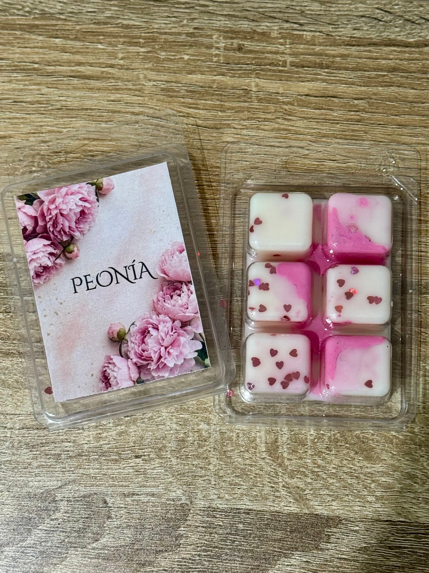Wax Melts en tableta PEONÍAS