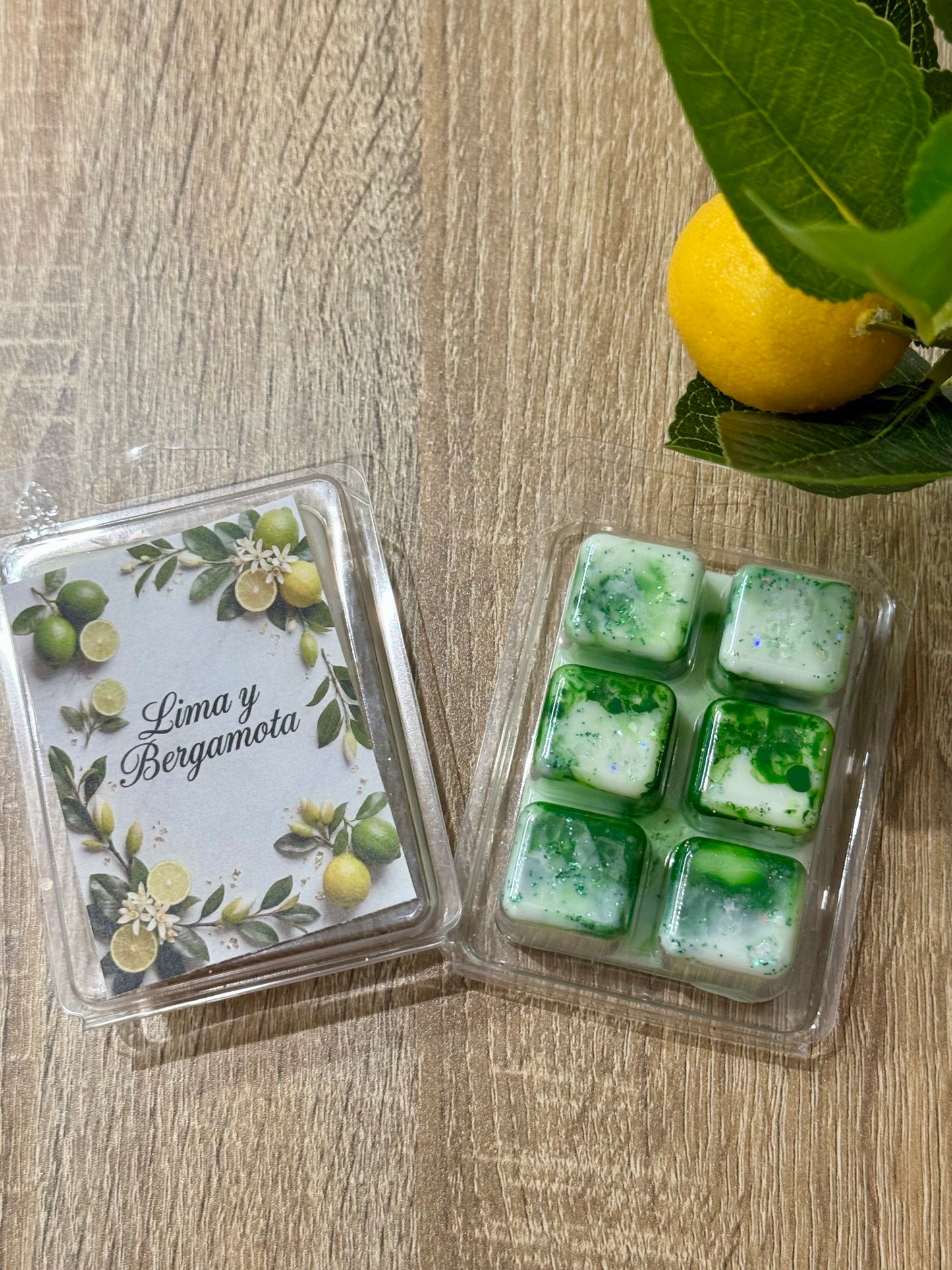 Wax Melts en tableta LIMA & BERGAMOTA