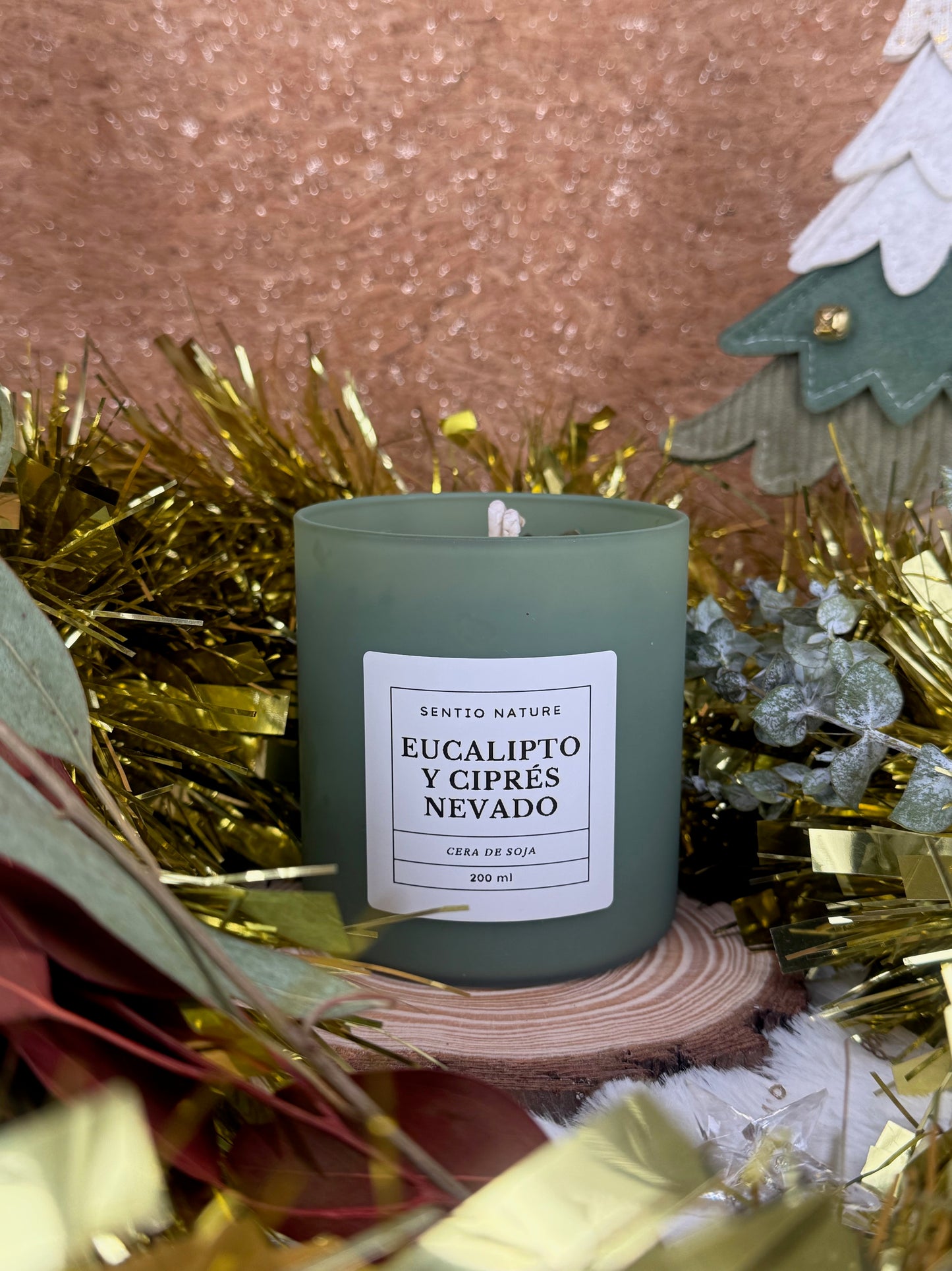 Vela EUCALIPTO Y CIPRÉS NEVADO