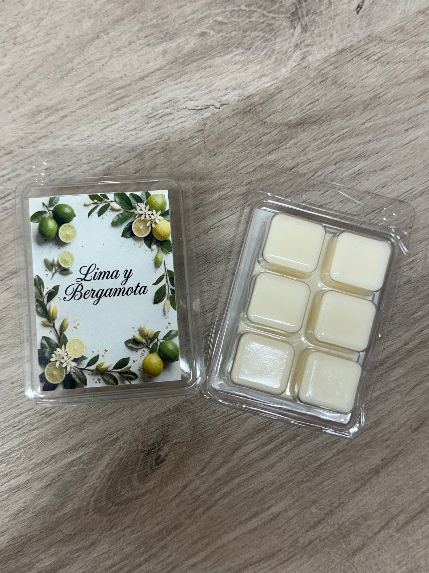 Wax Melts en tableta LIMA & BERGAMOTA