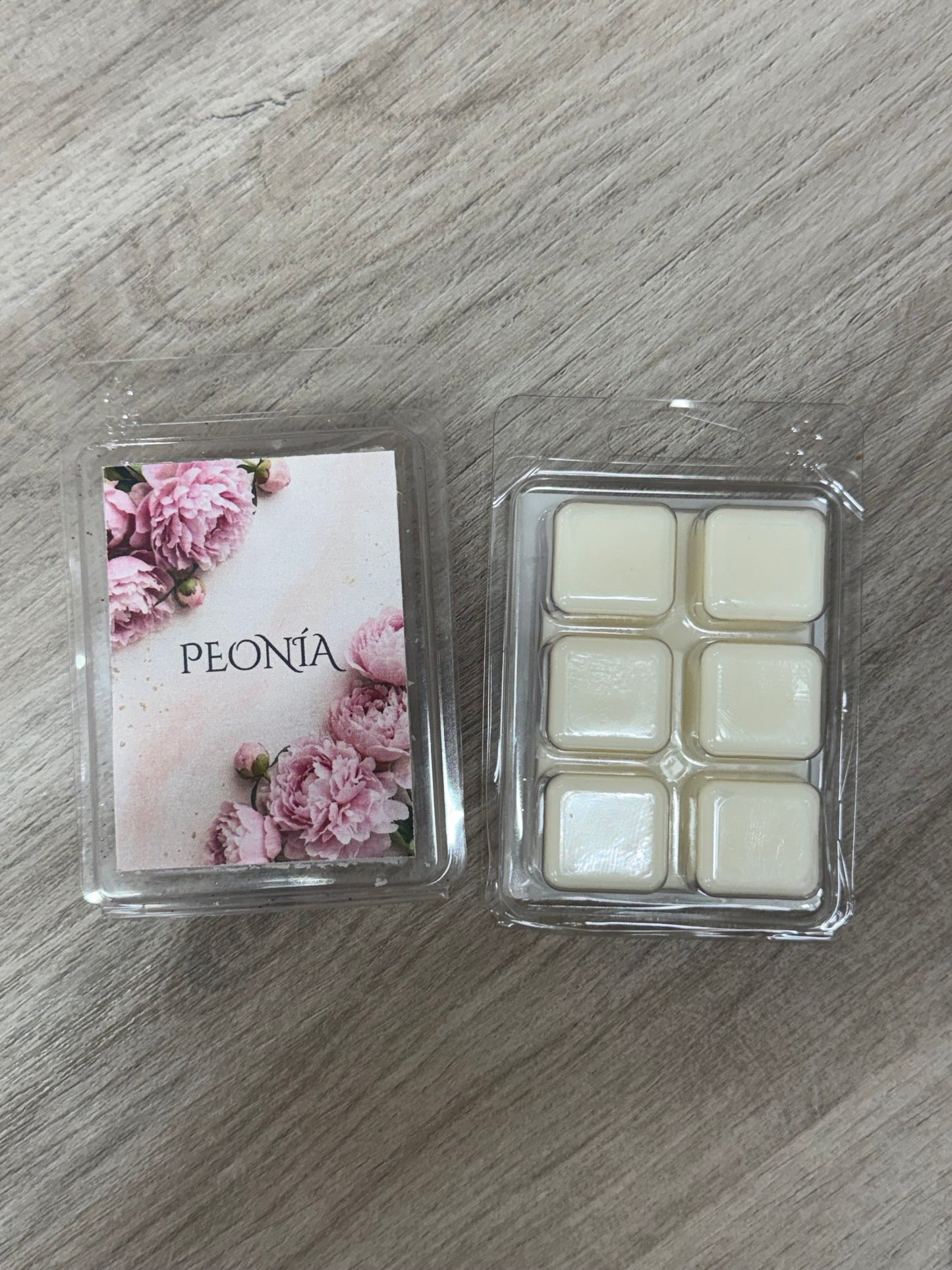 Wax Melts en tableta PEONÍAS