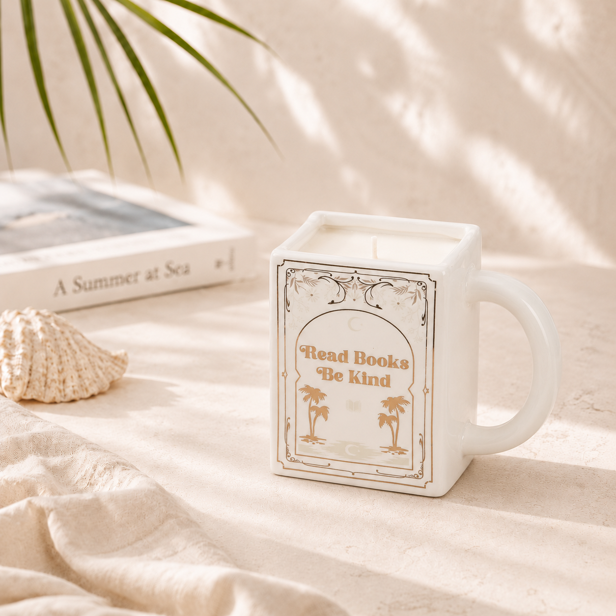 VELA TAZA BOOKISH COCONUT & CITRUS  🥥🍋📚